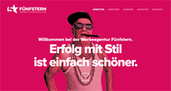 Desktop Screenshot of fuenfstern.ch